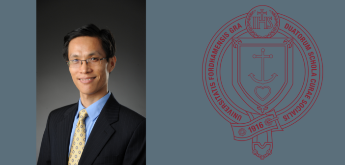 Fuhua Zhai Appointed Co-Director of Fordham University’s Strategic Research Consortium on Global Studies