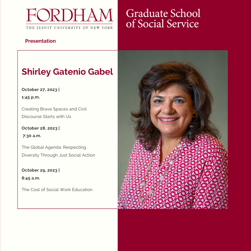 Fordham GSS CSWE APM 2023 Presentations Fordham GSS CSWE APM 2023 Presentations