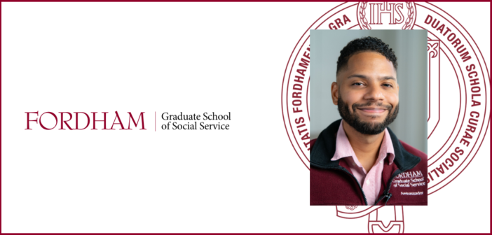 a headshot of harvey cruz on top of a maroon gss seal. to the left is the written gss logo. the background of the whole photo is white with a maroon border.