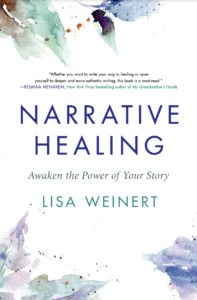 the cover of weinert's narrative healing book.