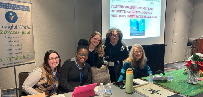 Fordham MSW United Nations Interns Showcase International Social Work Skills
