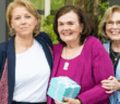 from left to right: Dean Debra McPhee, Anita Lightburn, Associate Dean for Academic Affairs Linda White-Ryan