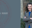 a headshot of dr. lauri goldkind with her arms crossed and smiling next to the gss seal and logo
